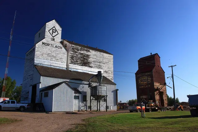 The Paterson grain elevators